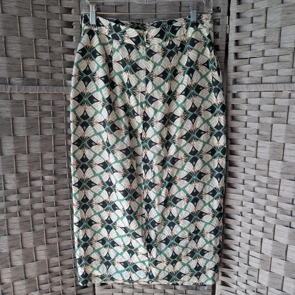 Reiss linen midi
